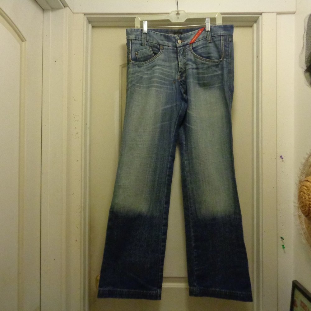 CHAOS MENS PRE FADE JEANS 44
